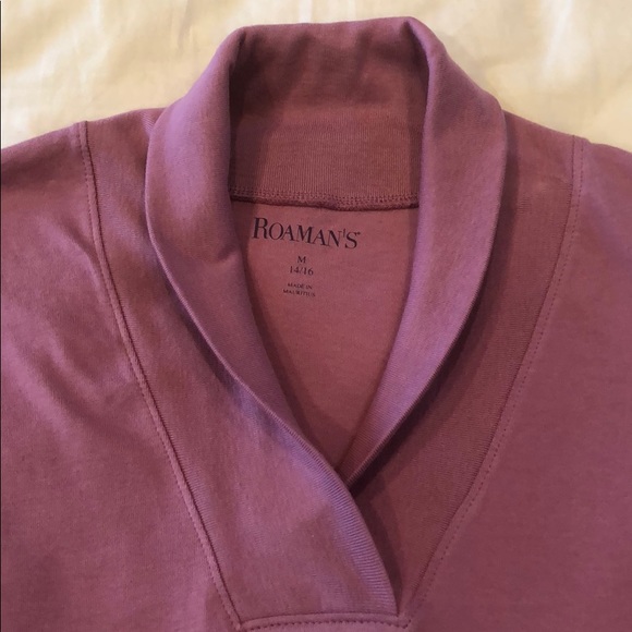 Nwot Roaman’s Shawl Collar Ultimate Tee - Picture 7 of 7